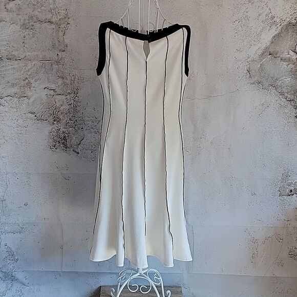 Sandra Darren midi dress Women's Size 8 - Picture 8 of 12